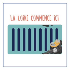 Eco signalétique “La Loire commence ici”